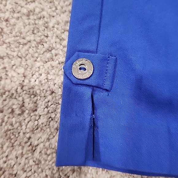 Rafaella Womens 12 Royal Blue Capri Pant - Picture 2 of 8